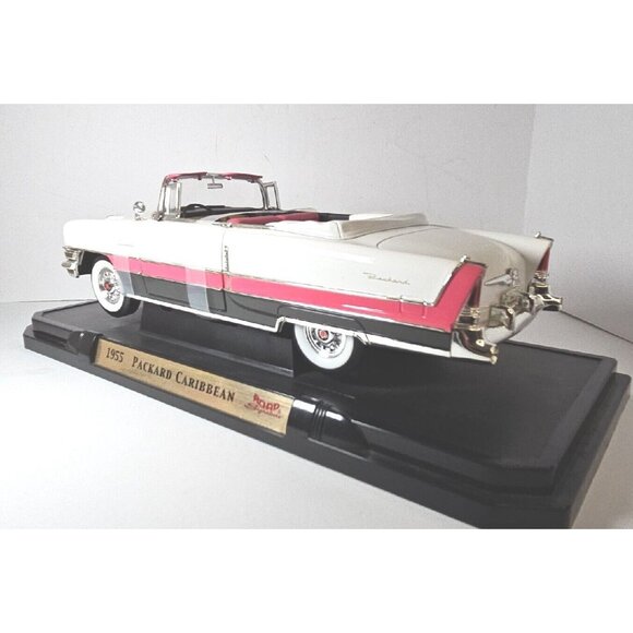 1955 Packard Caribbean 1:18 Diecast Convertible Hood Doors Open Moveable Wheels - Picture 4 of 16